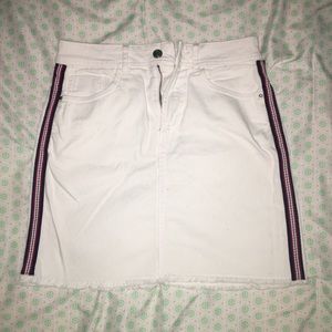 Zara Basic Denim Skirt